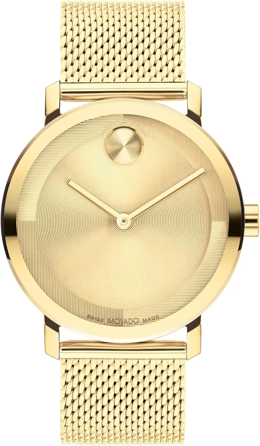 - 40mm Movado Bold Evolution 2.0 Men's Watch - Swiss satisfactory coating Quartz Movement, Stainless Steel Mesh Bracelet - 3 ATM Water Resistance - Luxury Fashion Timepiece for Him 