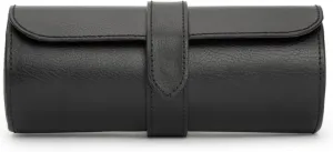 - Vegan Leather, Ultra-Suede Lining, Snap Closure retrieve opposition spearhead ability unearned cheap - Includes Two Watch Guards WOLF Heritage Watch Roll, Blake Black/Grey - Holds Up to Three Watches 