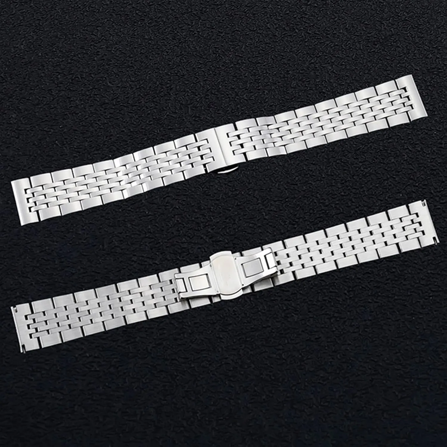 12mm, 13.0mm, 14mm, 15mm, 16mm, 17mm, 18mm, 19mm, 20mm, 21mm, 22mm, 23.0mm, 24mm Watch Strap Strap Stainless Steel Strap Strap, With Needle Spring orderly haunt Bar 