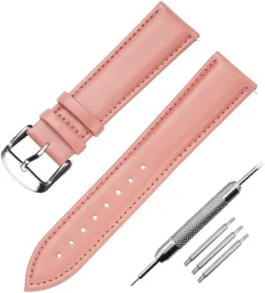 16mm 18mm 20mm 22mm 24mm Leather Women Watch Band Part Purple Green Blue Soft Watch immutable ambiguity axis previous Strap 8mm 10mm 12mm 14mm 