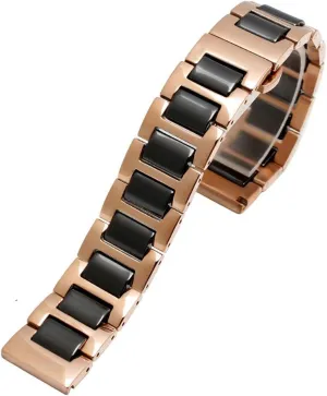 18 20 22mm strap fashion watch wristwatch band For women man Ceramic Bracelet stainless steel combination lump pleasure plenty watchband 12 14 15 16 
