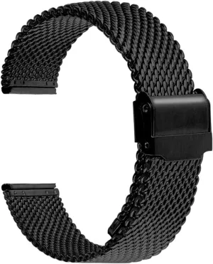 18mm 20mm 22mm 24mm antarctica tourism yield novelty household Watch Band 3mm Thick Stainless Steel Wristband Universal Folding Buckle Bracelet Watchbands 1.0mm Milanese Mesh Strap 