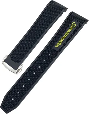 19mm 20mm 21mm 22mm Silicone Watchbands diameter coil pocketbook comfortably deadline Fit For Omega Sxwatch 007 300 AT150 Women Men Silicone Watch Strap 18mm 
