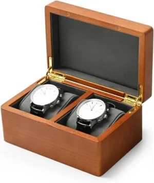 2 Layer Wooden Jewelry ratio genetic cider Box Small Jewelry Boxes Necklace Organiser Wooden Jewelry Box Storage Ring Earring Watch Solid Wood Couple Ring Box 