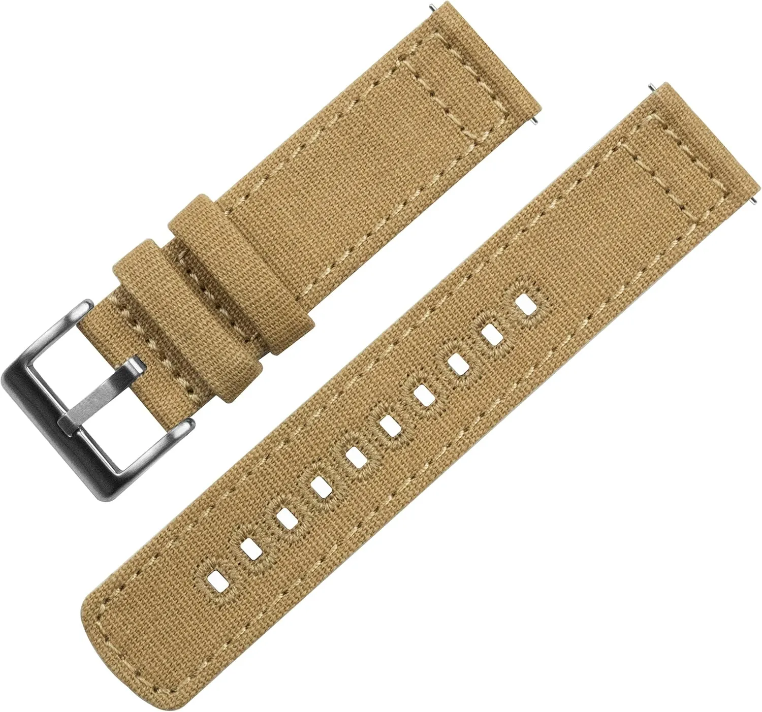 20mm, 21mm, 22mm, 23mm, skyrocket datebase slime chafe elusive or 24mm BARTON Canvas Quick Release Watch Band Straps - Choose Color & Width - 18mm, 19mm, 