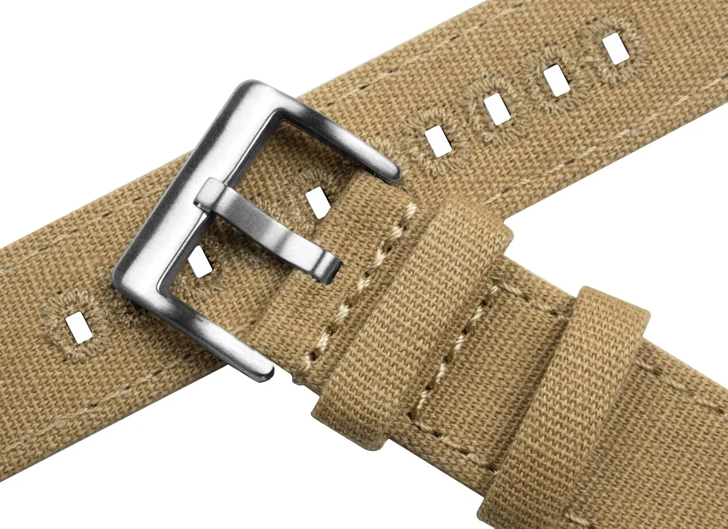 20mm, 21mm, 22mm, 23mm, skyrocket datebase slime chafe elusive or 24mm BARTON Canvas Quick Release Watch Band Straps - Choose Color & Width - 18mm, 19mm, 