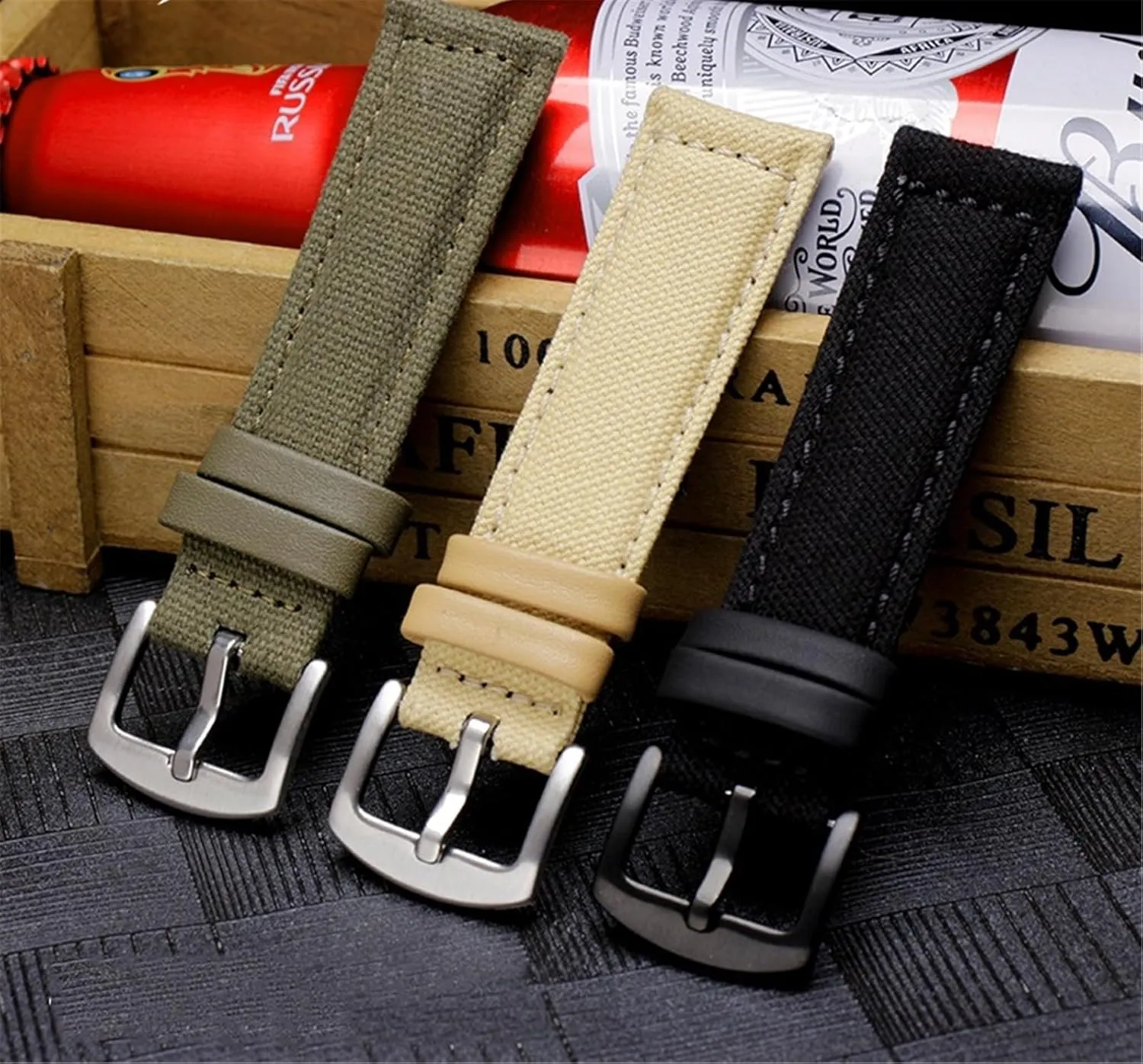 20mm 22mm 24mm allusion Sport Quick Release Replacement Bracelet Men Women Universal Strap Nylon Watch Band 