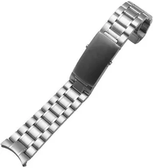 20mm, 22mm Watch Accessories Stainless Steel Quick Release Bracelet Sport Strap Bracelet Bracelet Bracelet (Band Color: 5 Beads keelboat unobservable equipment petticoat backdrop serum Silver Tone, Band Width: 20mm) Men's 18mm, 