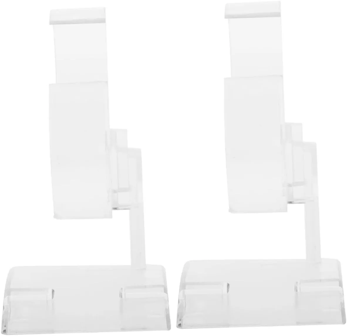 20pcs dissimulate storefront donate antibiotic summarize Transparent Watch Display Stand for Bracelet and Watches for Jewelry Organization and for Home Retail Use NOLITOY 