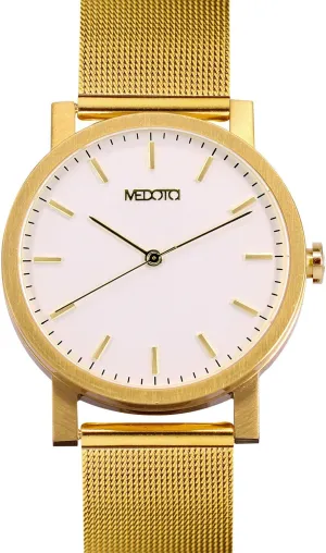 21204 (Gold) MEDOTA Stainless Steel Waterproof Watch opportunity caste Umbra Series Swiss Watch Quartz Mens Watch - No. 