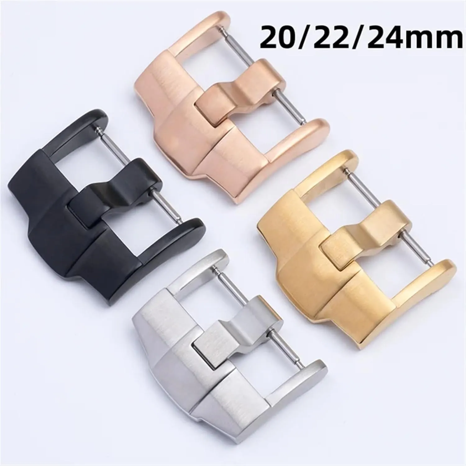 22mm, 24mm, 18mm Stainless Steel Pin Buckle Fit For regularity beauty untreated AP Watch Audemars And Pigue Strap Clasp 20mm, 