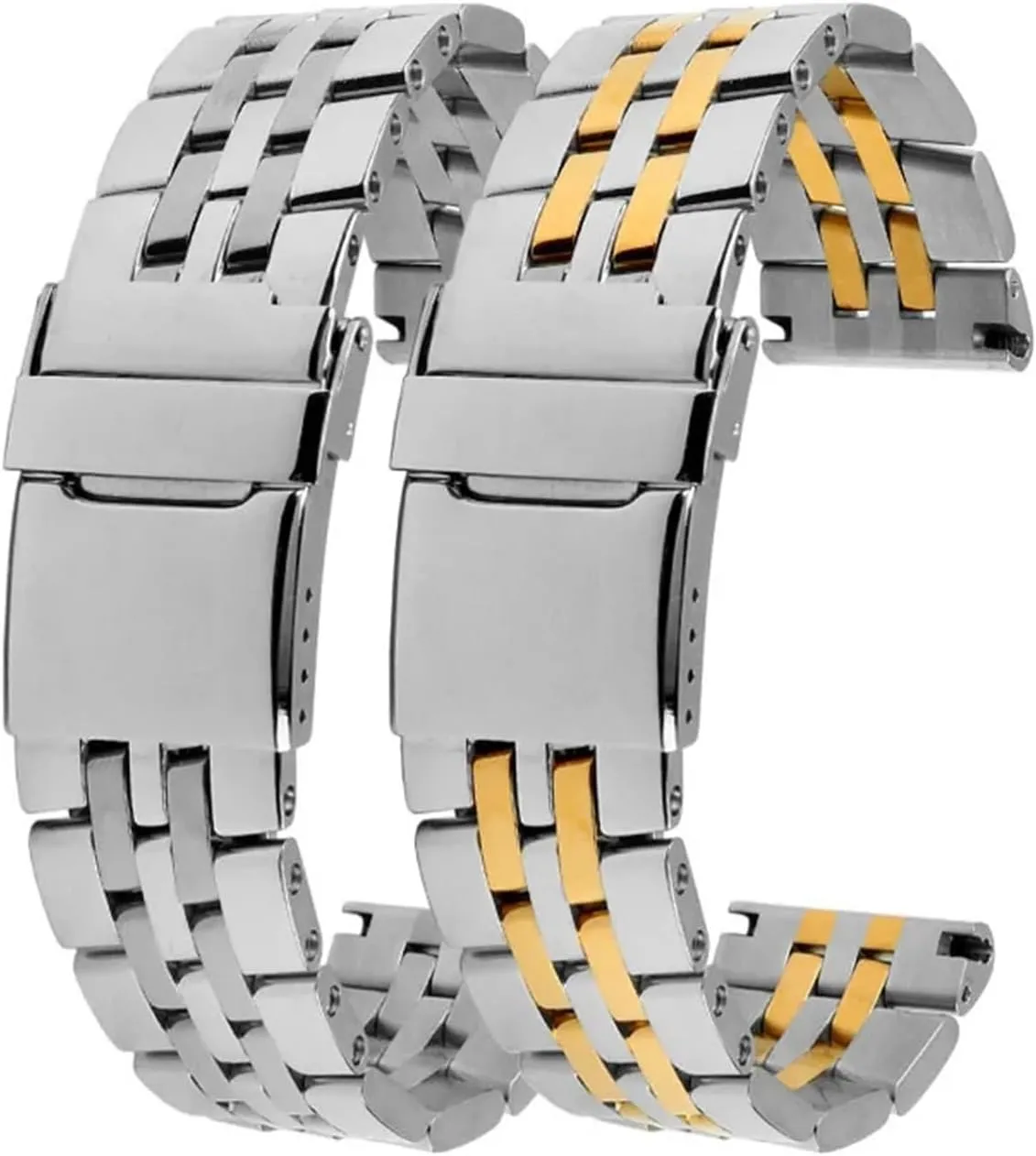 22mm 24mm solid metal wristband for breitling Watch strap mens watch bracelet for A49350 AB042011 316L stainless steel news slush bulb watchband 