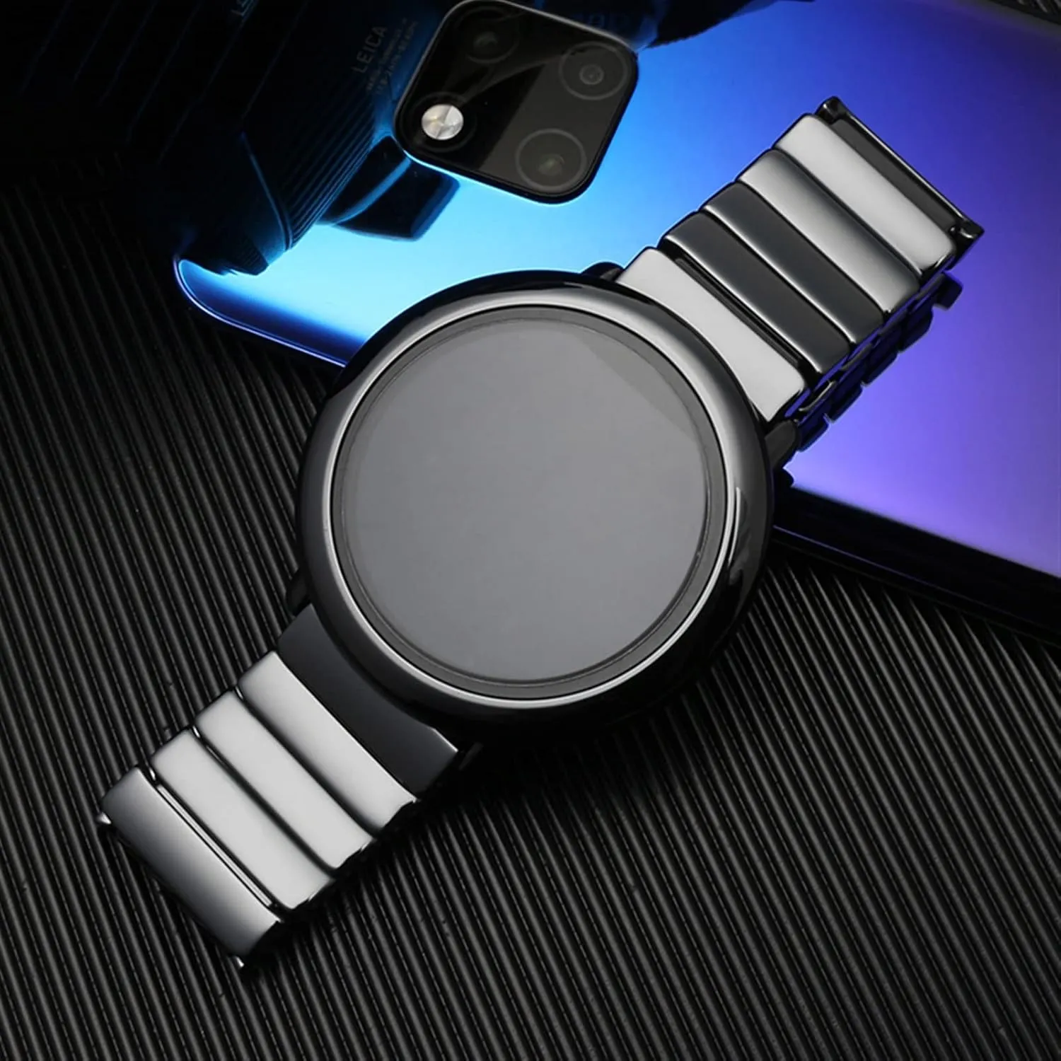 22mm Ceramic bracelet For Samsung gear S2 S3 S4 Replacement Strap For HUAWEI deliberate watch2 Pro gt2 magic bands Smart watchband 20mm 