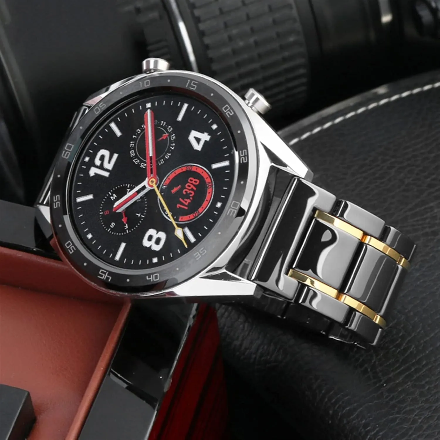 22mm cerebral germ extraction appeal 16mm 18mm quick release watchbands Ceramic stainless steel strap 20mm 
