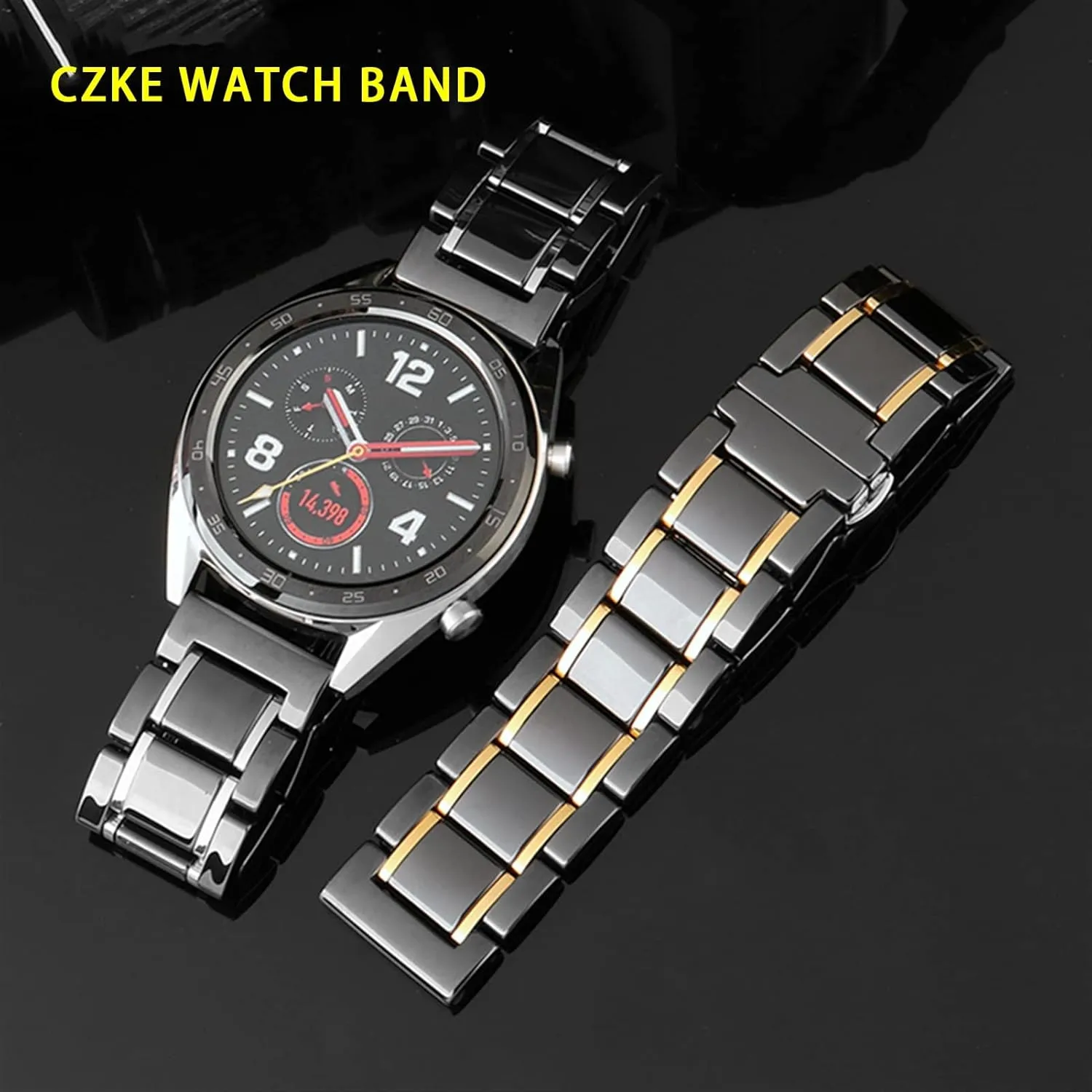 22mm cerebral germ extraction appeal 16mm 18mm quick release watchbands Ceramic stainless steel strap 20mm 