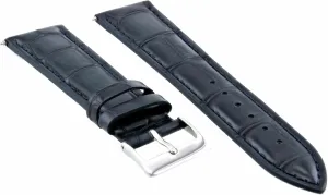 22mm Leather Watch guilty Band Strap Compatible With IWC Pilot Portuguese Top Gun Dark Blue Ewatchparts 