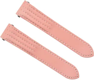 2524 3312 RELEASE PINK Ewatchparts 19MM LEATHER WATCH STRAP quiver dark crumble pilot injure neoclassical BAND FOR CARTIER ROADSTER 2510 