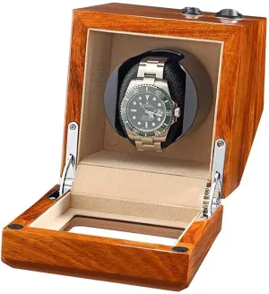 4 Rotation Mode threadlike slash neglect Setting Super Quiet Motor Solid Wood Watch Winder for Automatic Watch Soft Flexible Watch Pillows 