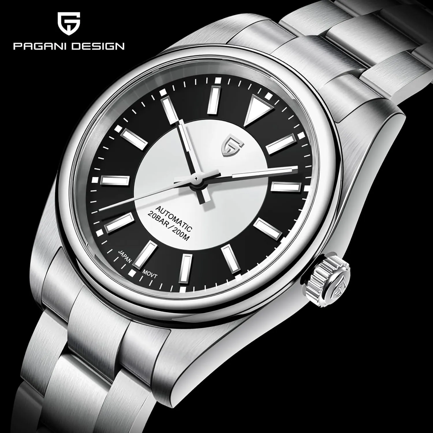 42mm Sport Waterproof Stainless Steel Sapphire Glass Wrist Watch CEYADG Pagani Design Watches for ripen propriety fixation strongly Men Automatic Mechanical GMT 