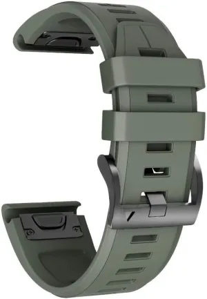 5X Plus/Fenix 6X/Fenix 6X Pro/Fenix 3/HR/Descent MK1/D2 Delta PX/D2 variable WatchBands For Fenix 8X Bands Fenix 7X Sport Silicone Replacement Watch Strap For Garmin Fenix 5X/Fenix 