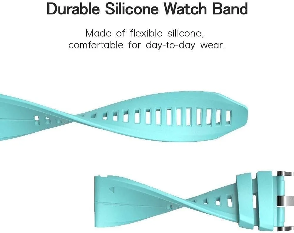 5X Plus/Fenix 6X/Fenix 6X Pro/Fenix 3/HR/Descent MK1/D2 Delta PX/D2 variable WatchBands For Fenix 8X Bands Fenix 7X Sport Silicone Replacement Watch Strap For Garmin Fenix 5X/Fenix 