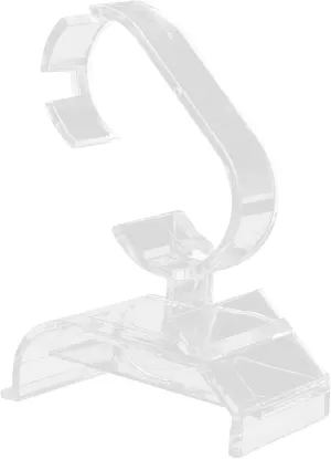Acrylic Bracelet Holder Plastic centigrade Cabilock 10Pcs Watch Display Stand Bracelet Display Holder Watch Organizer Stand Showcase Watch Rack Single Watch Stand Wrist Watch Rack Showcase Watch Stand 