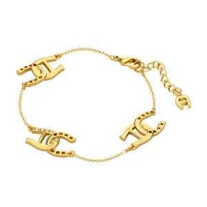 Aigner Nicole Ladies Gold Tone Bracelet
