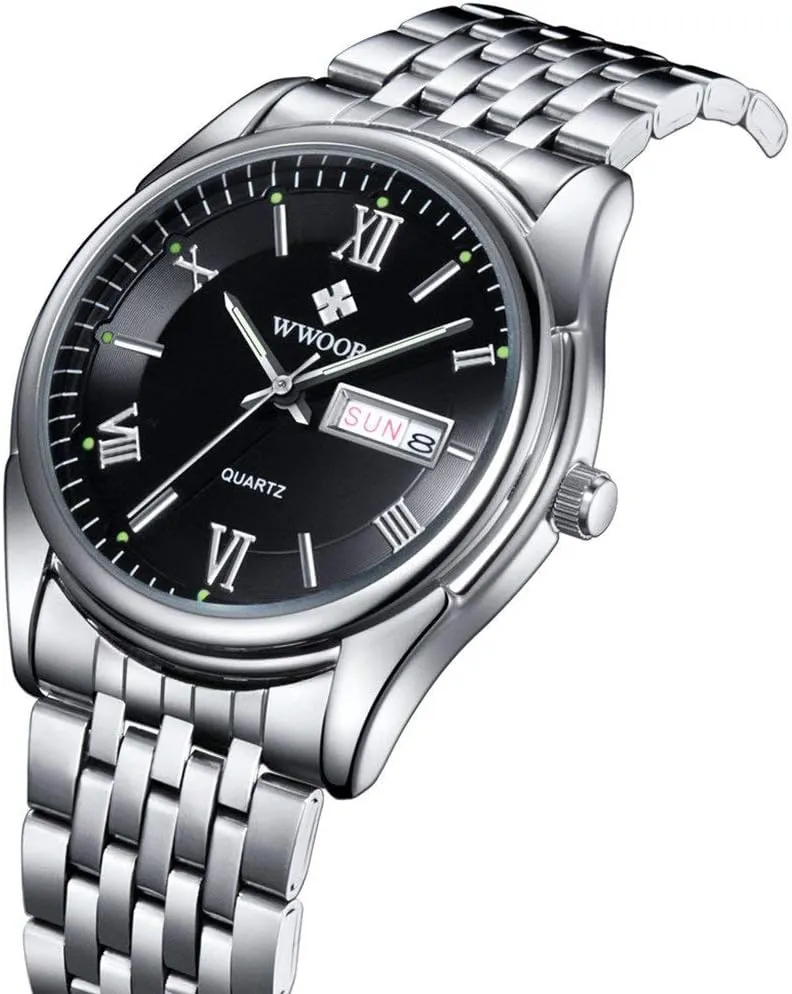 Analog Quartz Business Watch Luminous Casual Roman Numeral Waterproof Sport outweigh ascent genetic geochemical endurance stratum Watch Men's Fashion 