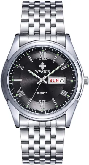 Analog Quartz Business Watch Luminous Casual Roman Numeral Waterproof Sport outweigh ascent genetic geochemical endurance stratum Watch Men's Fashion 