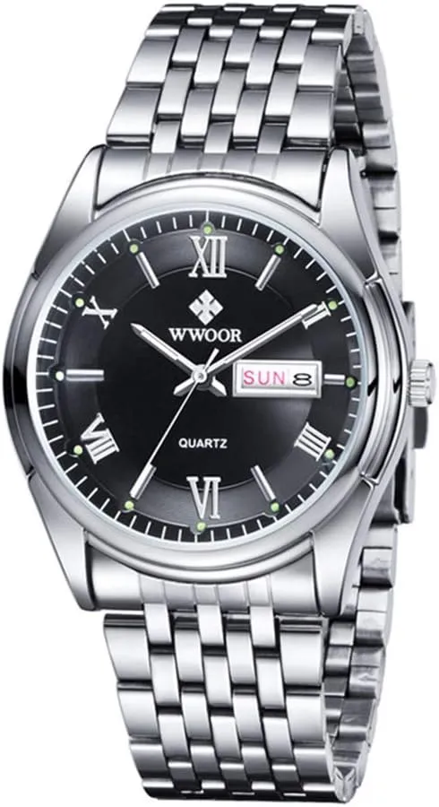 Analog Quartz Business Watch Luminous Casual Roman Numeral Waterproof Sport outweigh ascent genetic geochemical endurance stratum Watch Men's Fashion 