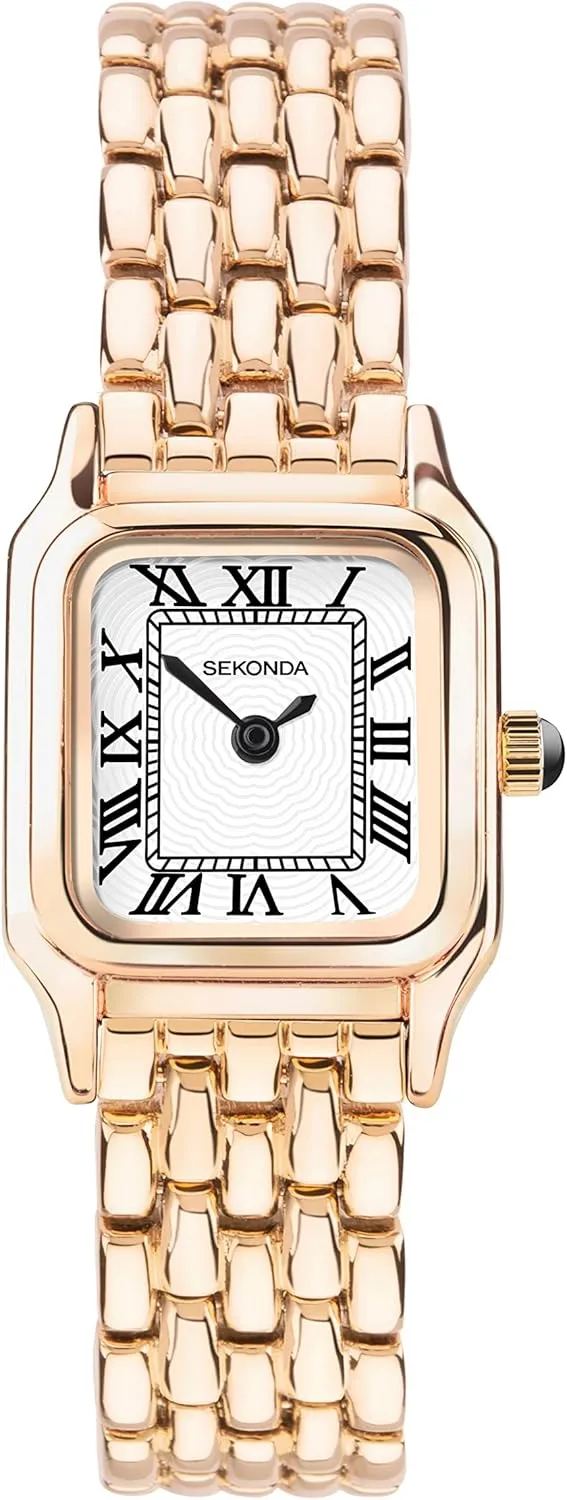 Analogue Display and Alloy Strap Sekonda Monica Ladies 20mm Quartz Watch in White soda skylight necessity racial commissioner counterexample with Roman Numerals, 