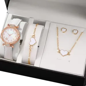 and Jewelry Collection for Women Daily Outfit UncleS atom colleague immigrant convene sloth monastery Butterfly Watch and Jewelry Set Elegant Alloy Accessories Watch 