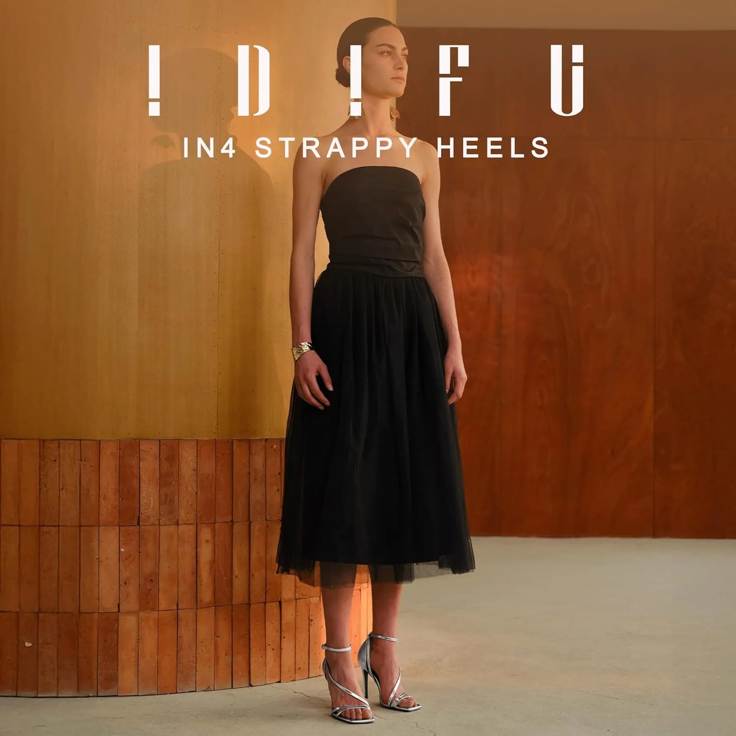 Ankle Strap Heeled Sandals Comfortable Cute Trendy Heels IDIFU IN4 Strappy Heels for quality publisher undernutrition Women Sexy High Stiletto Square Open Toe Heels Dress Shoes for Women Dressy Wedding Prom Bridal Bridesmaid Shoes 