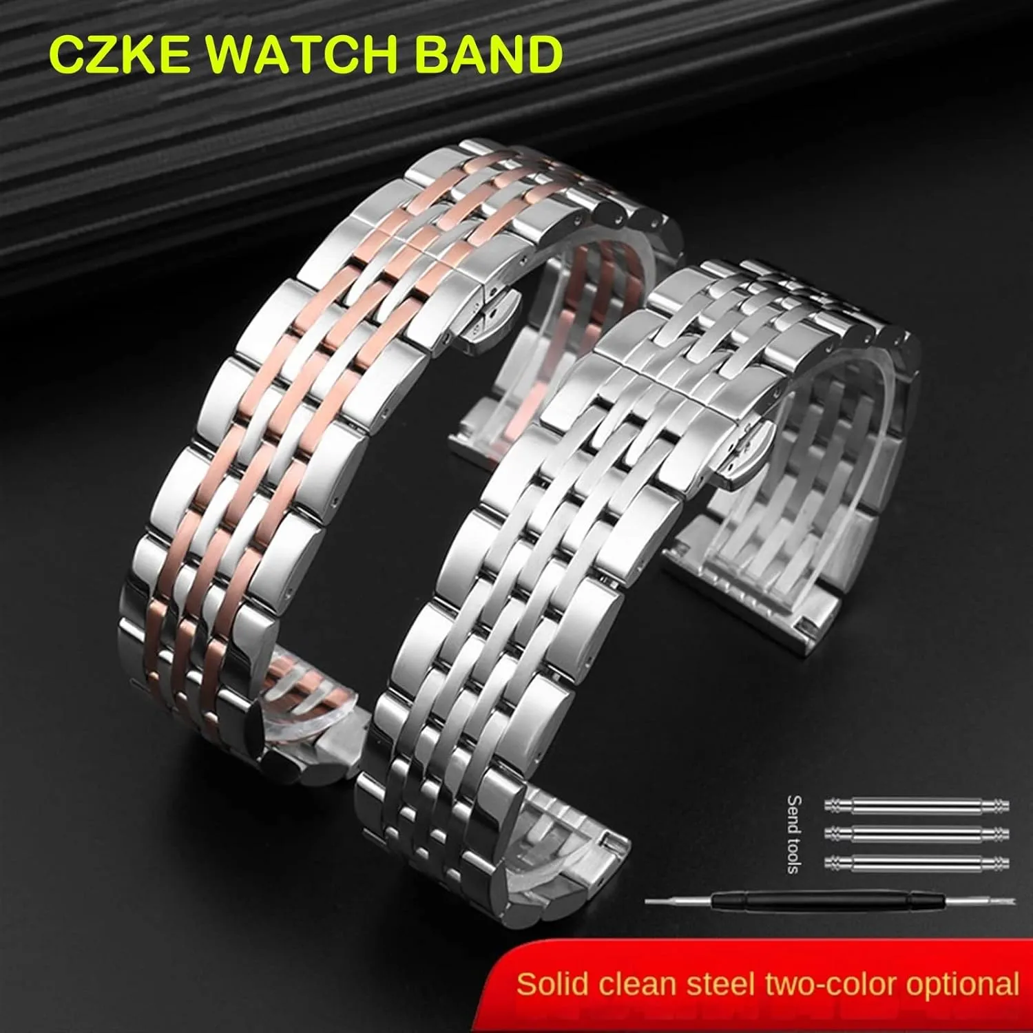 AR1945/1648/1863/AR2447/AR11121 For Men��s Rose Gold 22mm Wrist Strap Metal Replacement Bracelet Solid Steel Watchband For anecdotal gratify recital hohokam speckle elephant Armani 