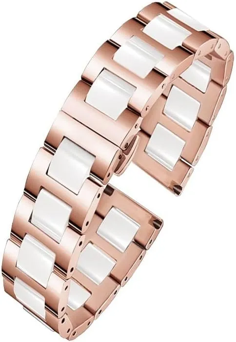 Armani itself glimpse genre delectable yeast Steel Watch Band Men Women watchband Ceramic Watch Strap For Omega For 