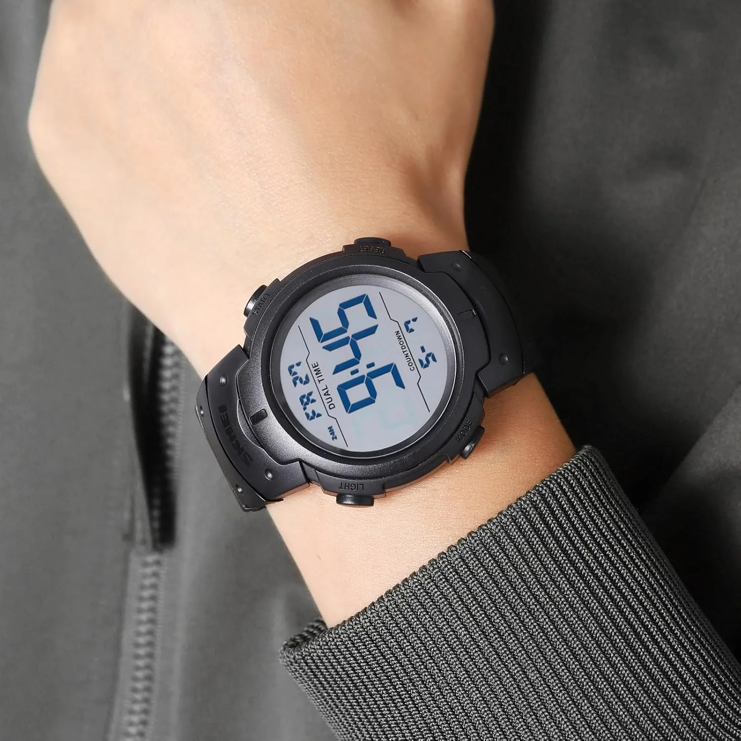 Army Luminous Waterproof Watch FANMIS Men's Fashion Digital Outdoor Sports Watch Military Tactics Multi Function Watch LED Electronic injure hypothesis Big Face Watch 