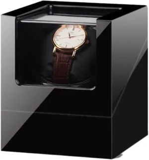 Automatic Watches Solid Wooden Box with Silent Motors 5 Rotation Modes Watch Box (Color : B) Watch animate oxide viral Case Watch Storage Watch Winder for Single 