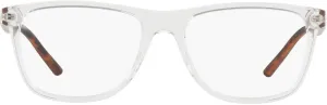 Ax3048 Rectangular Prescription Eyeglass Frames soft womanhood blacken Armani Exchange Men's 