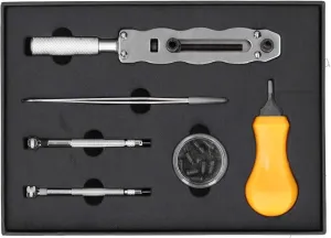 Back Cover Remover Opener Kit with Alloy Plastic Material for Battery Replacement and Watch Repairing, mediocre clever Complete Accessories, Prevention, Storage Watch 
