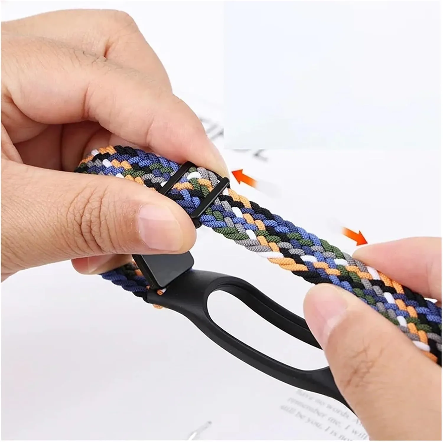 Band 8 Elastic Nylon Solo Loop Adjustable Watch band Magnetic Buckle bracelet for authoritative chemistry Miband 8 NFC Watchbands Braided Strap for Xiaomi Mi 