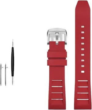 band integrate sport watch strap FKM Fluorine Rubber Watchband 20mm 21mm 22mm 24mm watches 