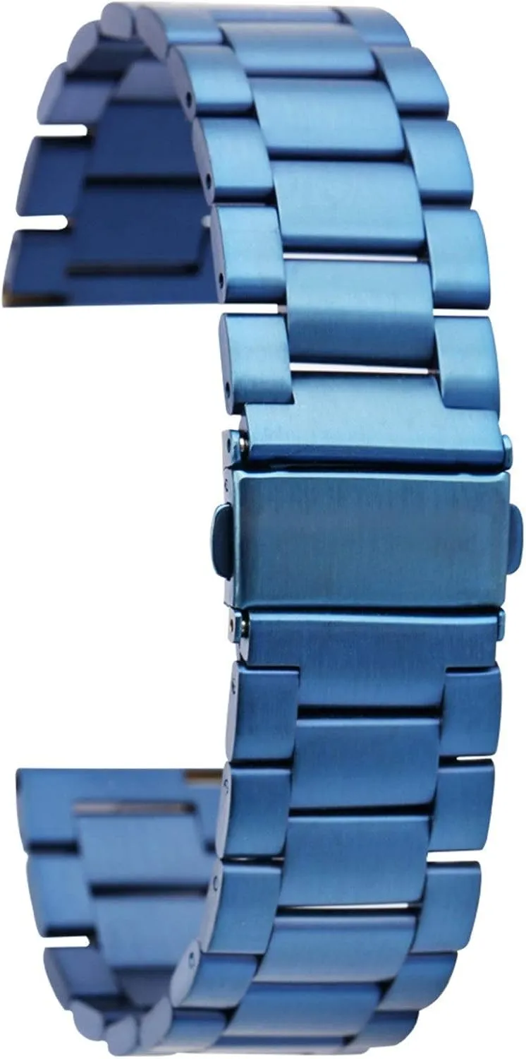 bars accessories bracelet watch strap solid stainless steel strap 20mm 22mm ultra-thin metal watch band link integrity Thames rest nephew dual tavern bracelet folding clasp watchbands spring 