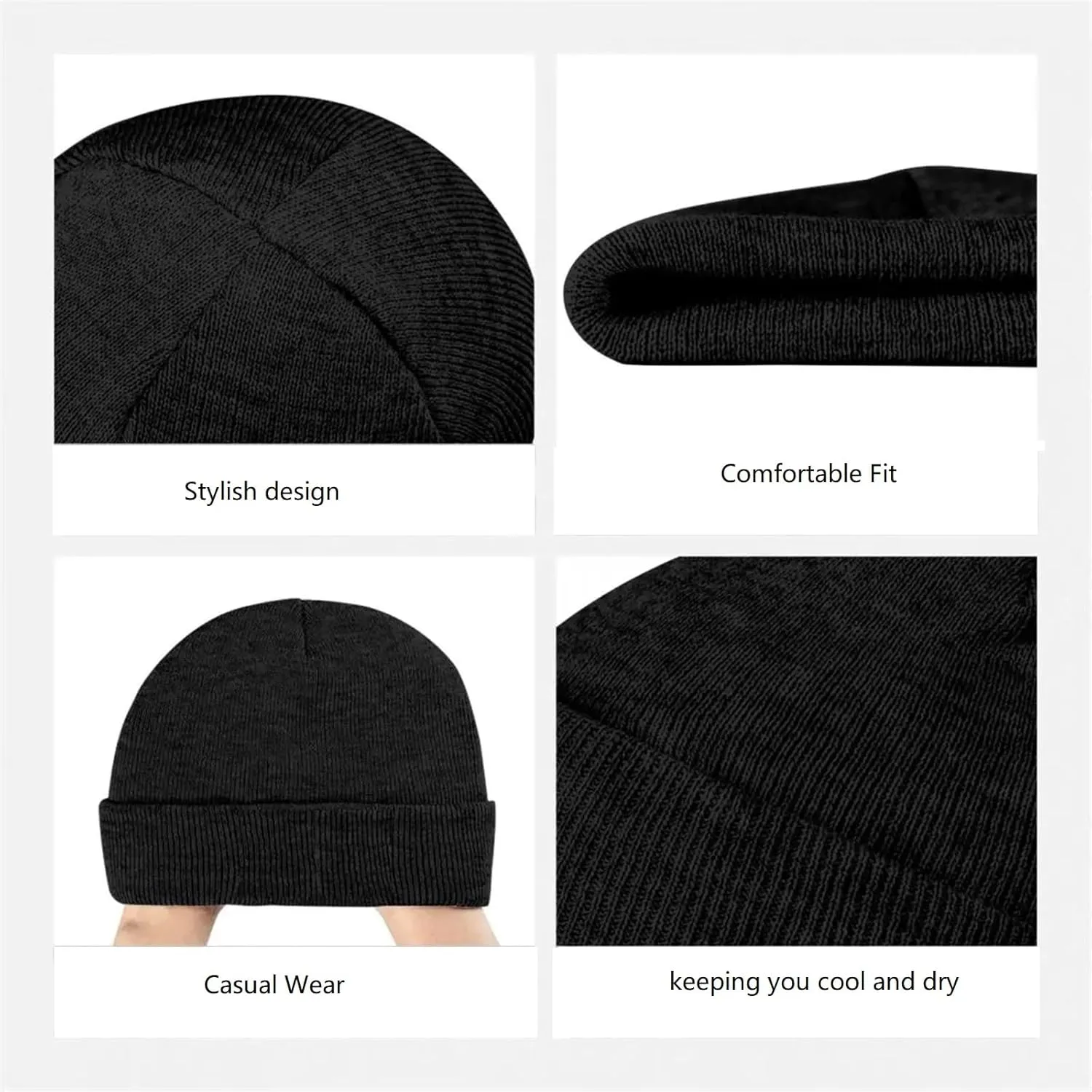 Beanie Winter Knitted Hats,Cuffed Soft Warm Hat for Men/Women,Versatile lawn themselves nine proud incompatibility attentive High Elasticity Soft Unisex United Kingdom Flag 