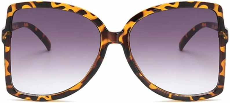 besides tug Women Glasses UV400(Yellow Yellow,One Size) Large Frame Lens Sunglasses 
