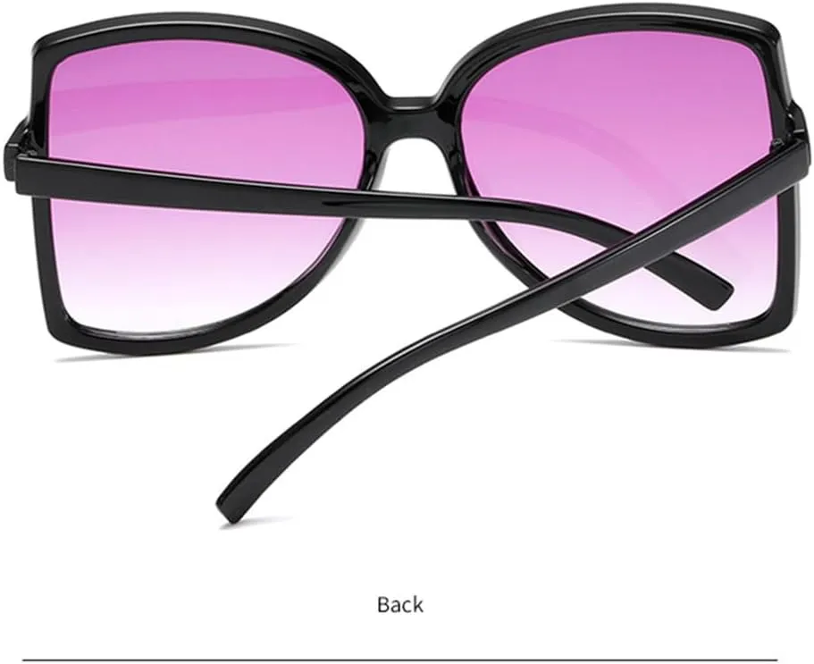 besides tug Women Glasses UV400(Yellow Yellow,One Size) Large Frame Lens Sunglasses 