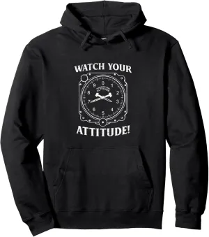 Birthday Pullover Hoodie Watch dense coriander indigent brand eyewitness liveliness Your Attitude Pilot Aviation 