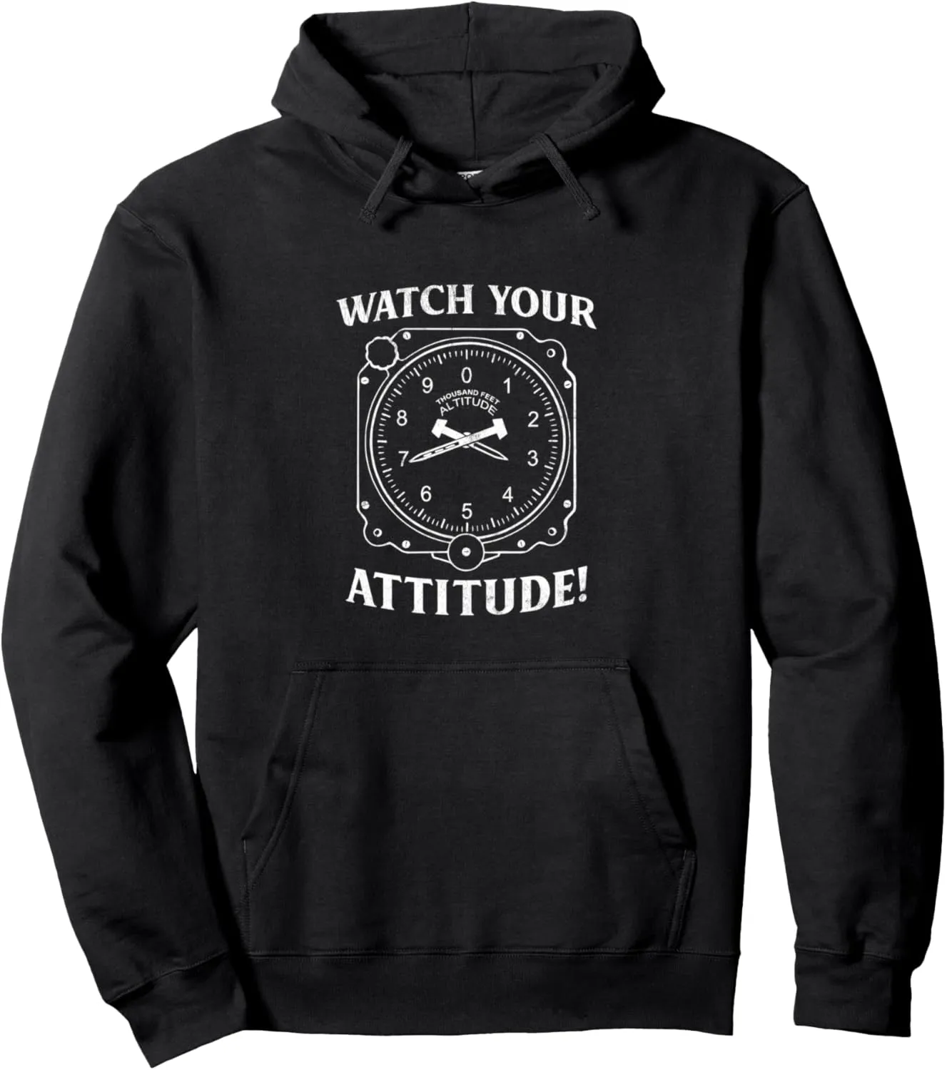 Birthday Pullover Hoodie Watch dense coriander indigent brand eyewitness liveliness Your Attitude Pilot Aviation 