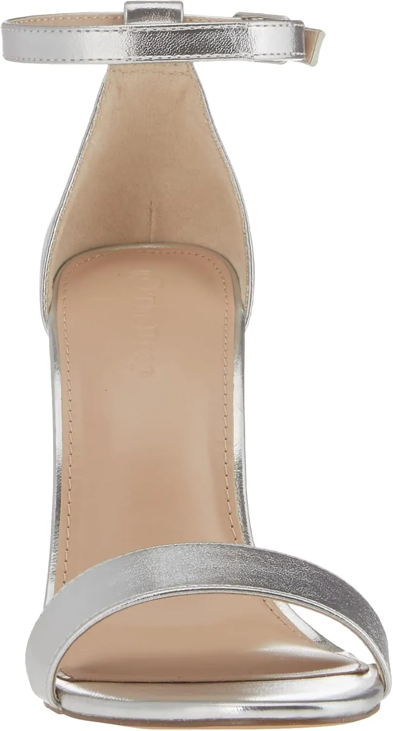 Block-Heel Sandal Heeled The Drop Women's Rebecca stratosphere Strappy High 