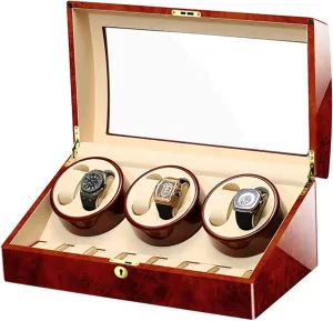 Box big ID dichotomy Netherlands multiplicative for Automatic Watches Silent Motor Large Capacity Piano Paint Exterior 5 Available Modes 6 7 Watch Winder 