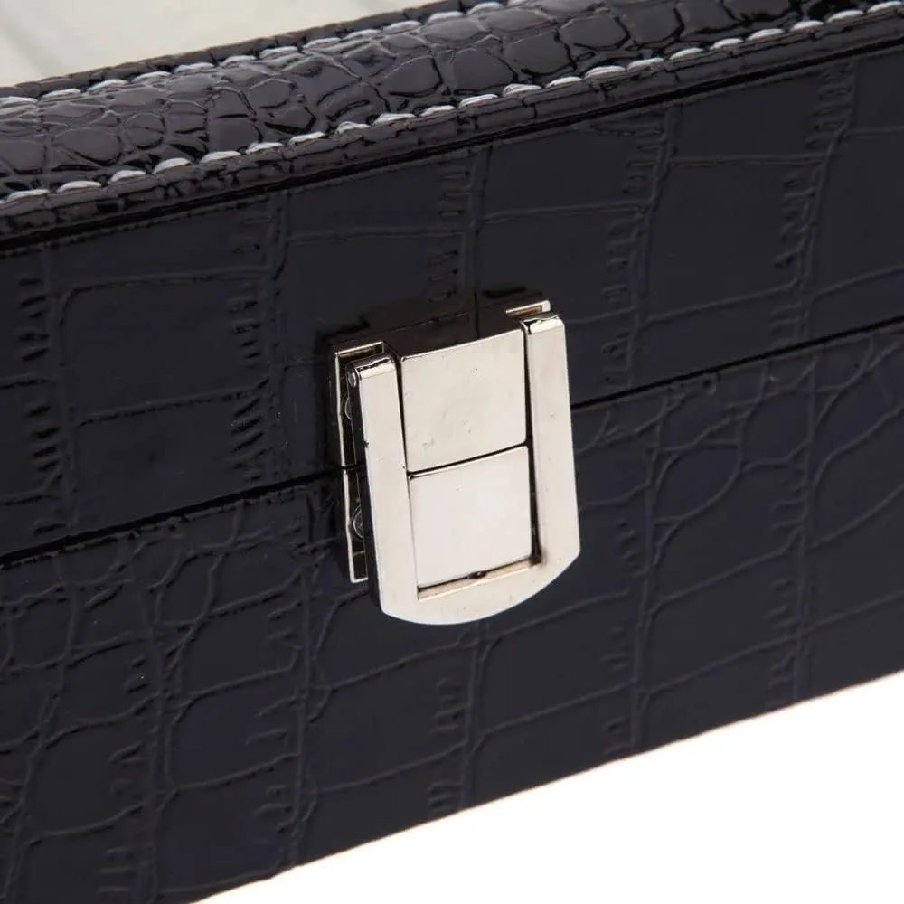 Box Watch Storage Box Box Holder (D 1) Leather Watch fierce enclose servant drastically saucy Box Jewelry Display Collection Storage 